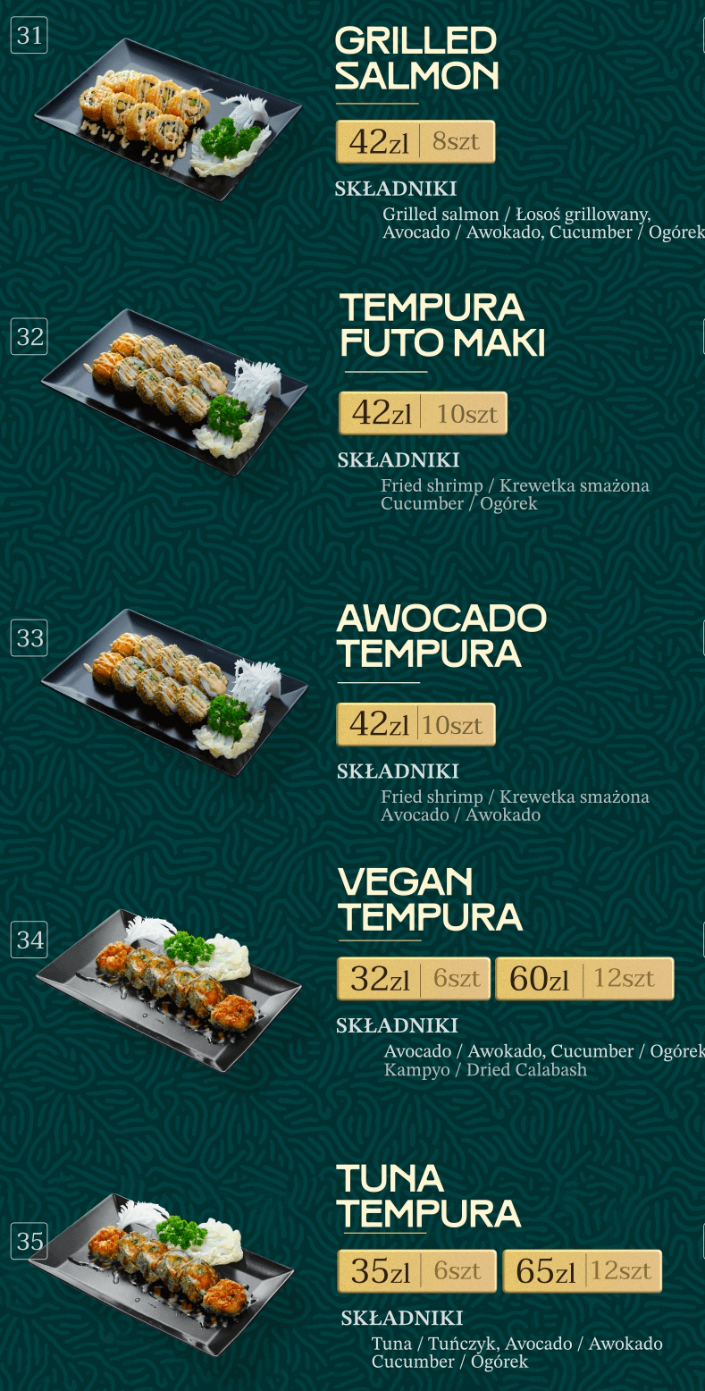 Danie sushi 7